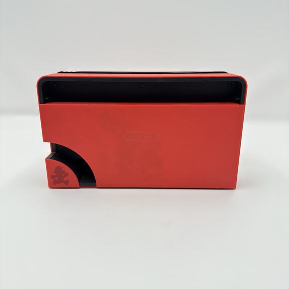 Nintendo Switch OLED HEG001 Mario Red Edition 64GB Console Dock Case Bundle - Picture 12 of 16